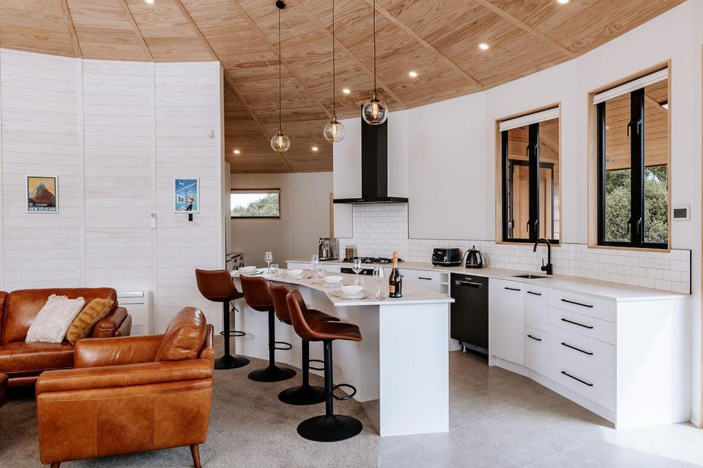 Kaho - Ohakune Holiday Home With Spa Exteriör bild